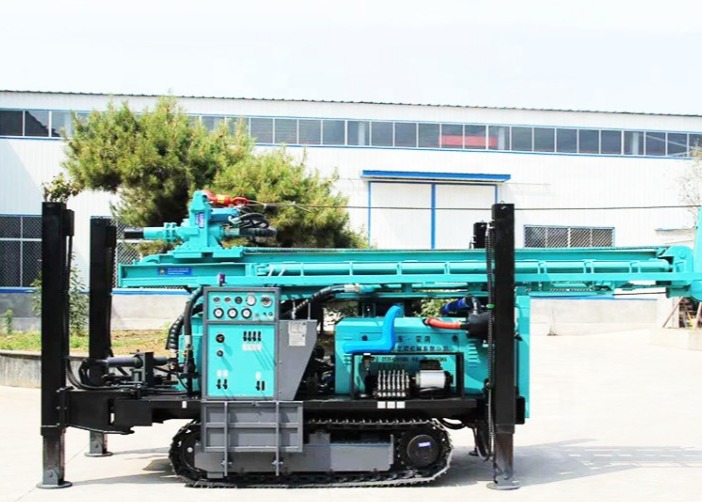 perçage bon profond multifonctionnel diesel Rig Machine de 200m Tophammer