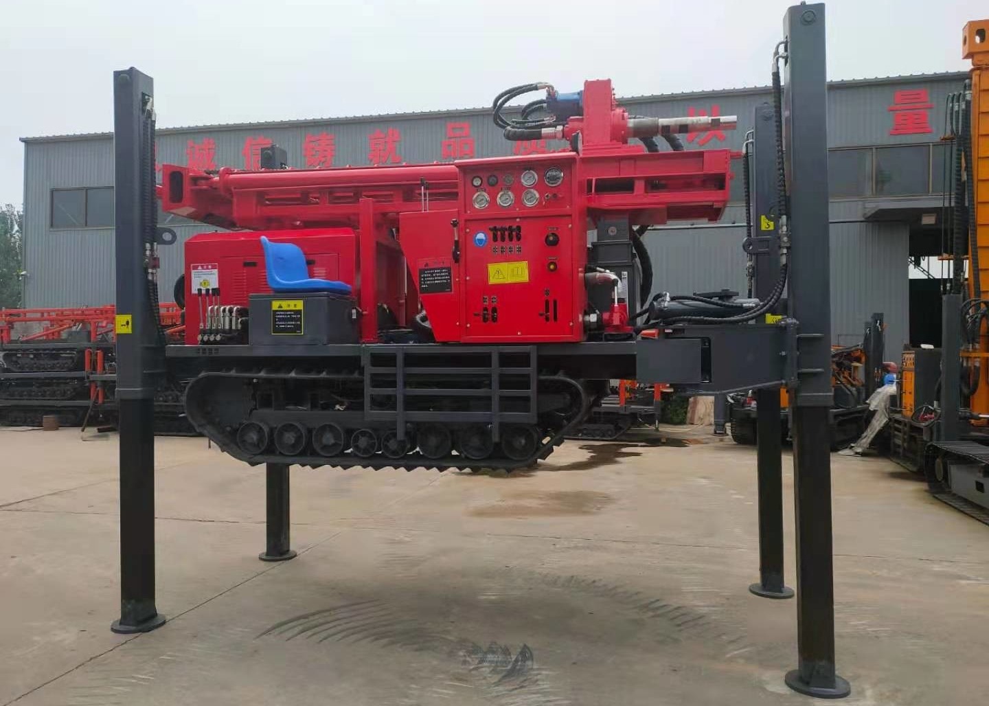 St 300 d'OEM mètre grande OIN Borewell Rig Machine Equipment de perçage